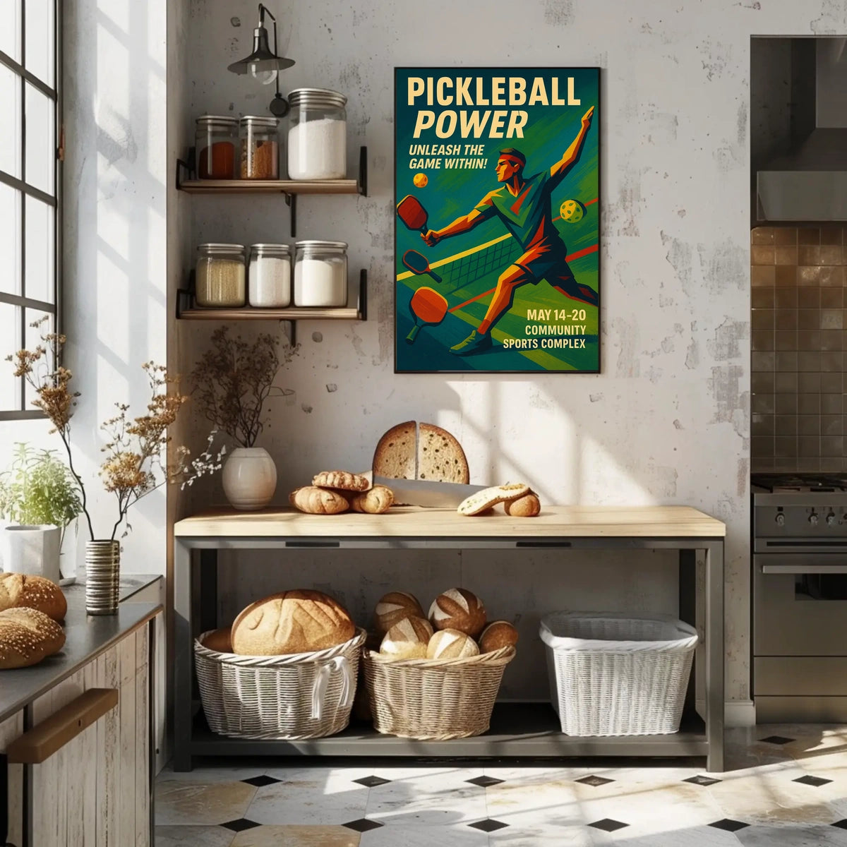 Pickleball Power Poster