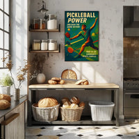 Pickleball Power Poster