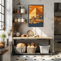 Ancient Oasis Poster