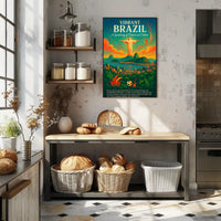 Vibrant Brazil A Symphony Of Nature And Poster