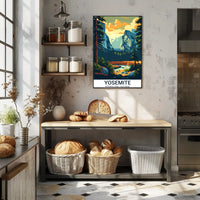 Yosemite's Majestic View National Park Poster