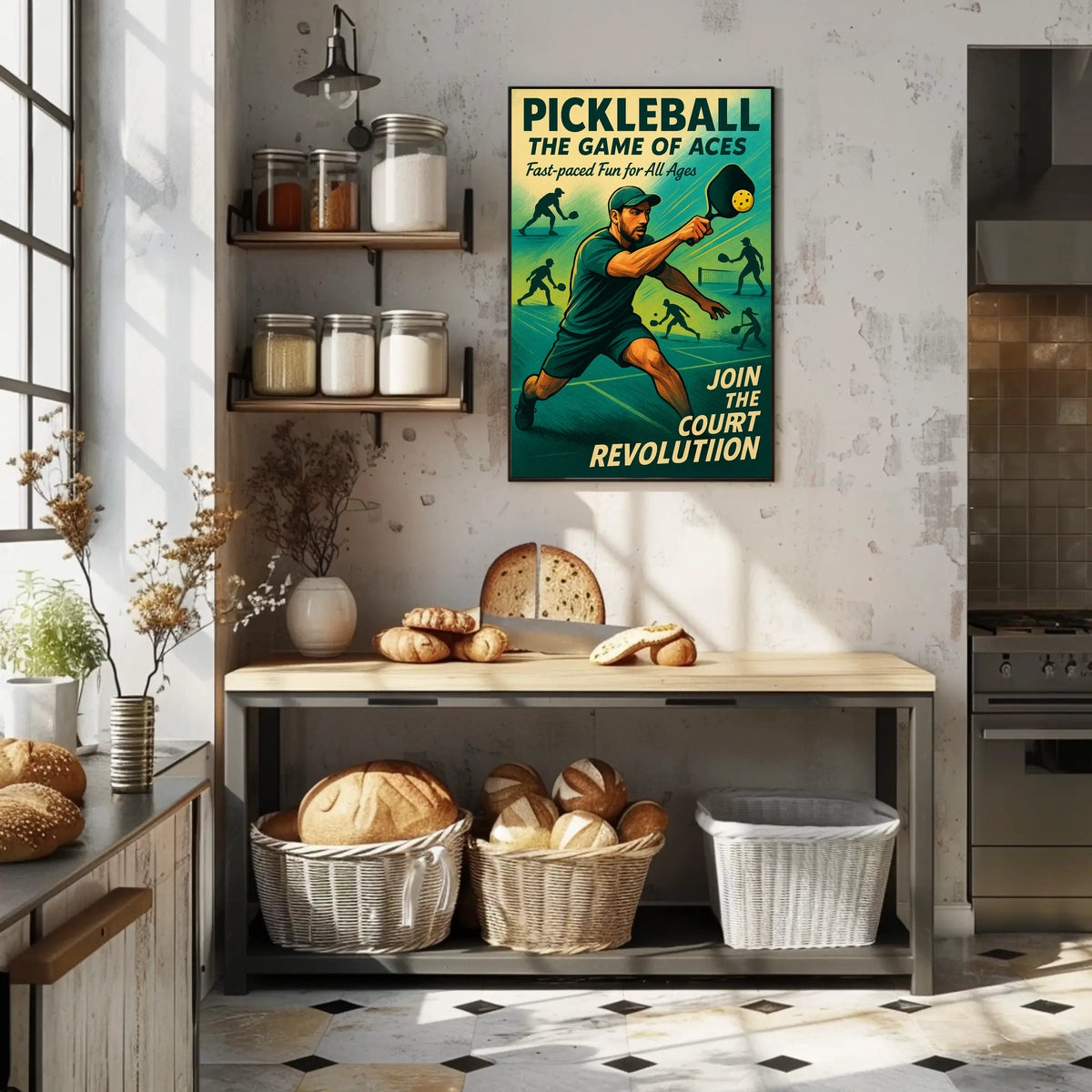 Pickleball Revolution Poster