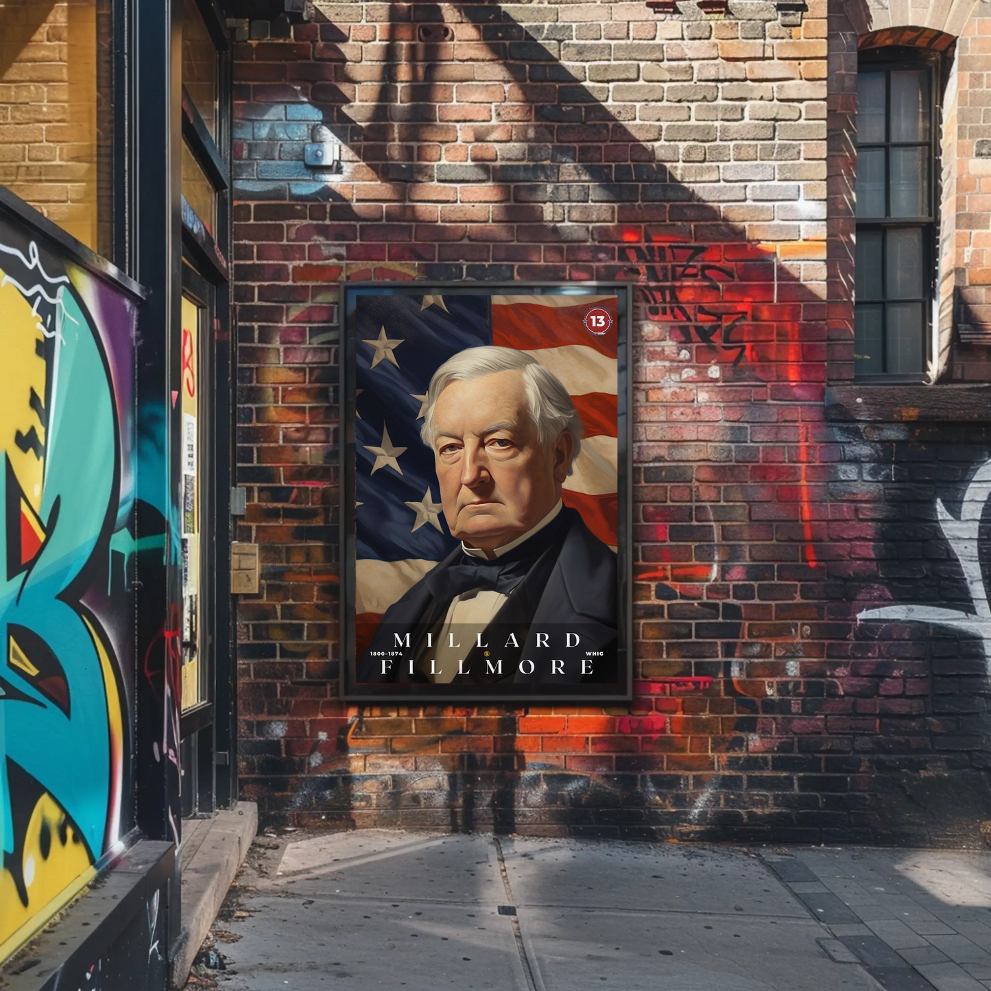 Millard Fillmore 13th President Of The United States Portrait