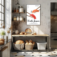 Taste Japan Poster PosterGoat