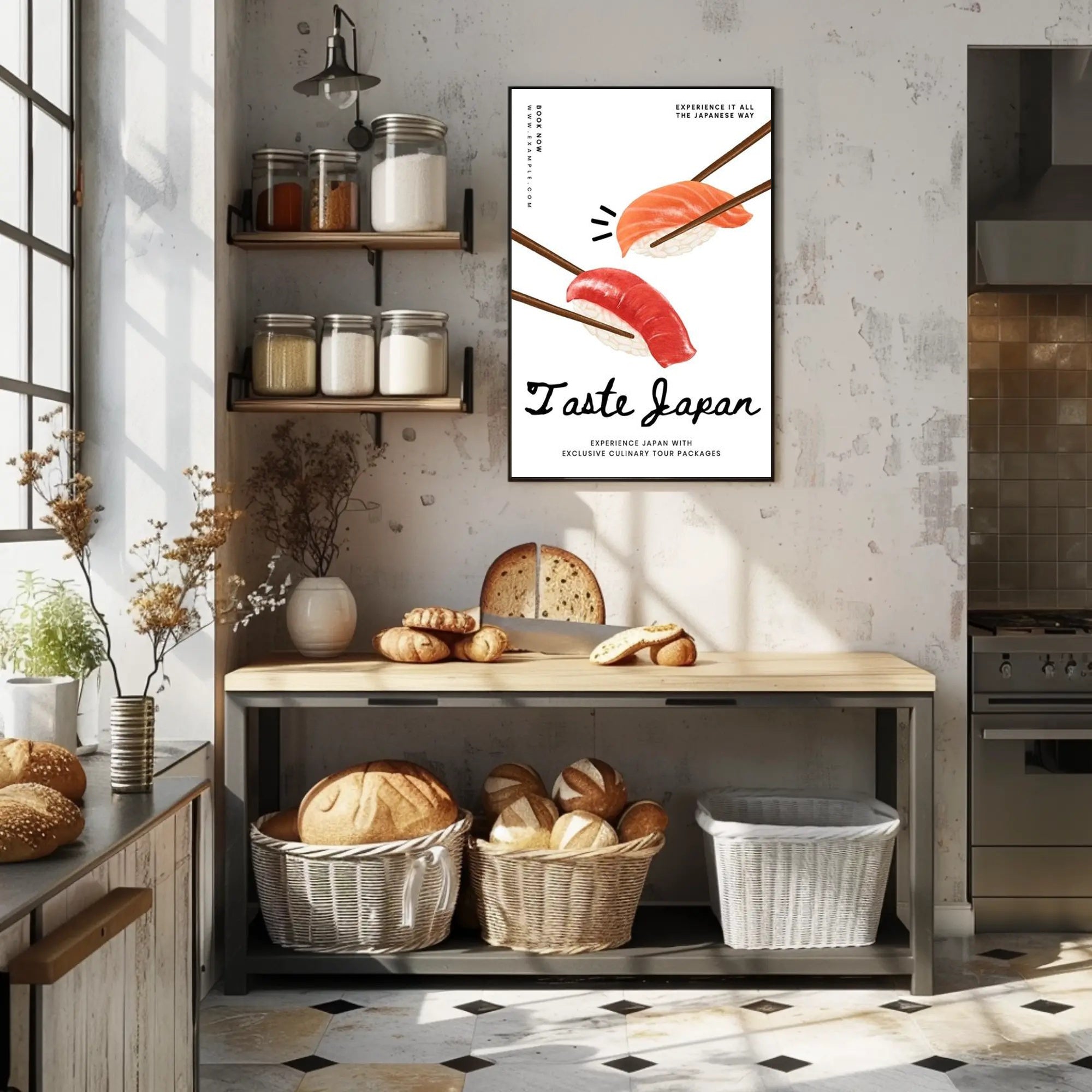 Taste Japan Poster PosterGoat