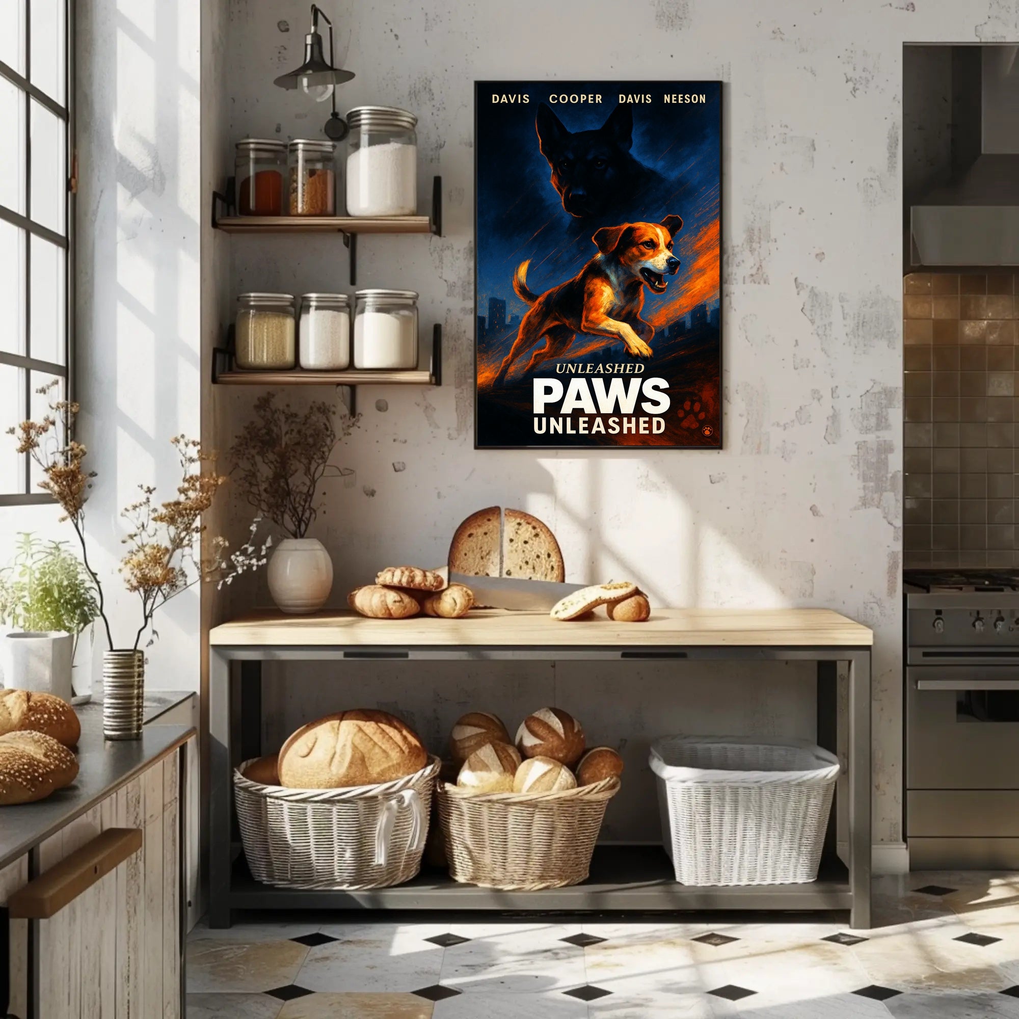Paws Unleashed Poster PosterGoat