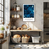 William Morris Cotton Prints Exhibition Poster