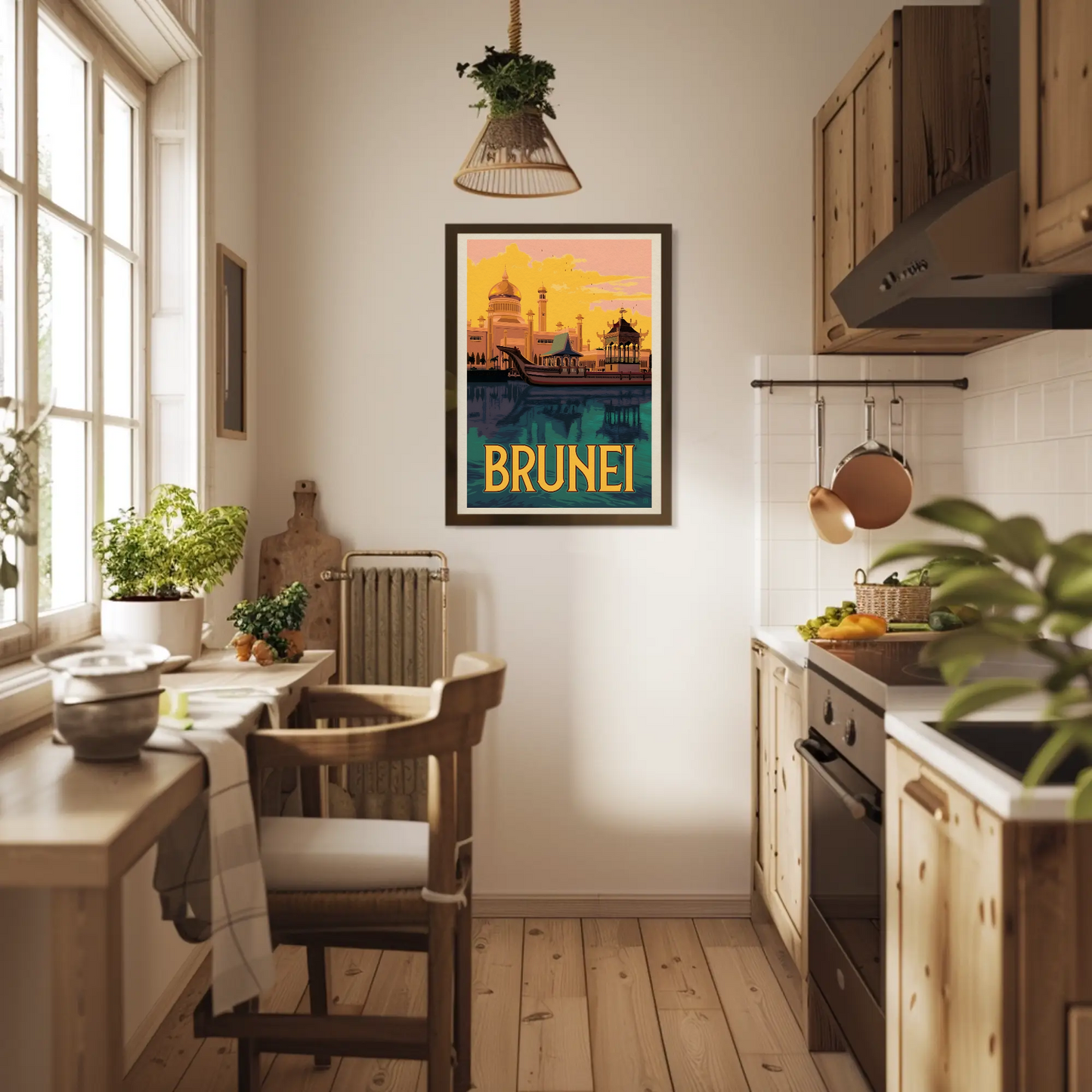 Vintage Poster Brunei