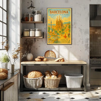 Barcelona The Enchanting Jewel of Catalonia Poster