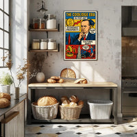 The Coolidge Era in Pop Art Poster PosterGoat