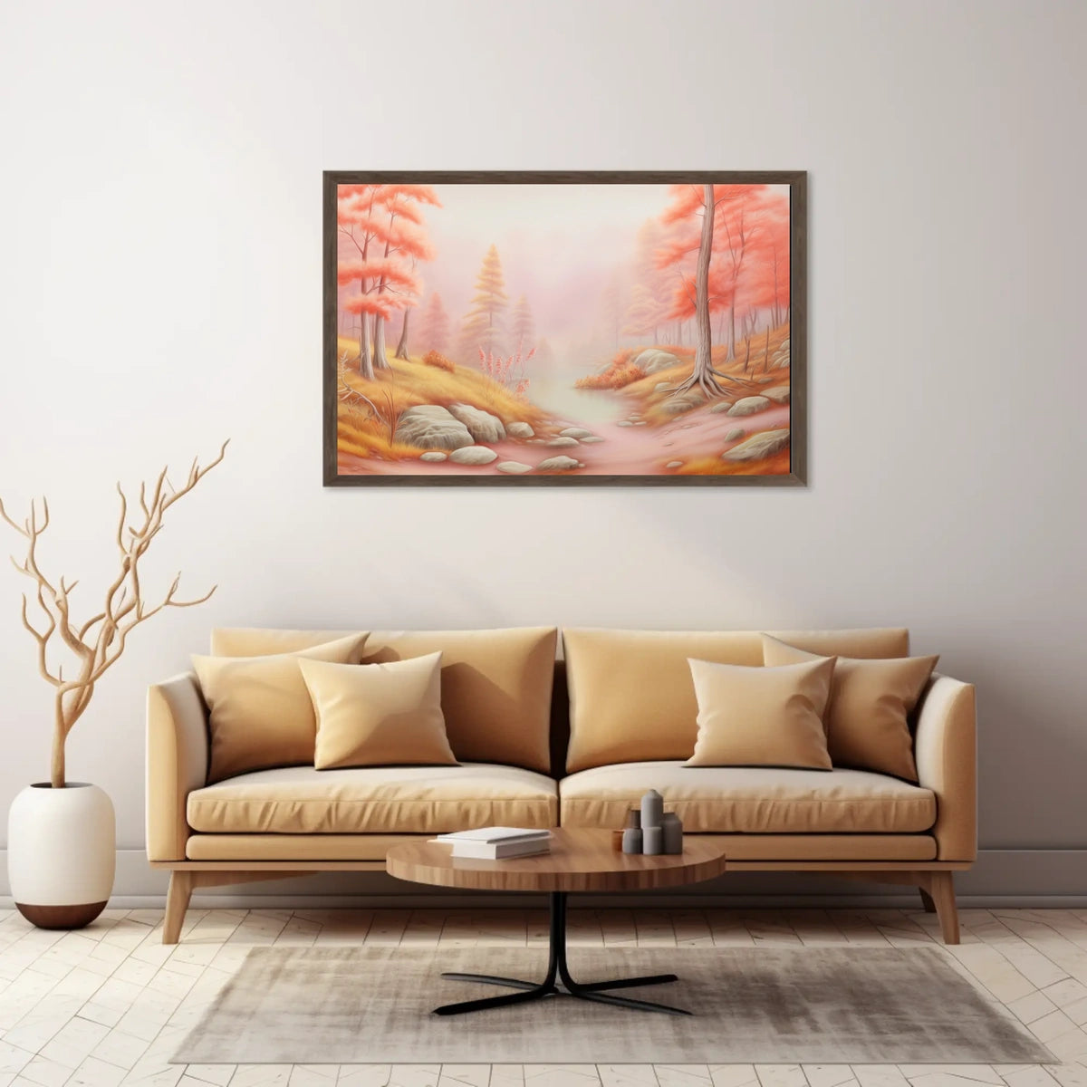 Serene Autumn Landscape Poster