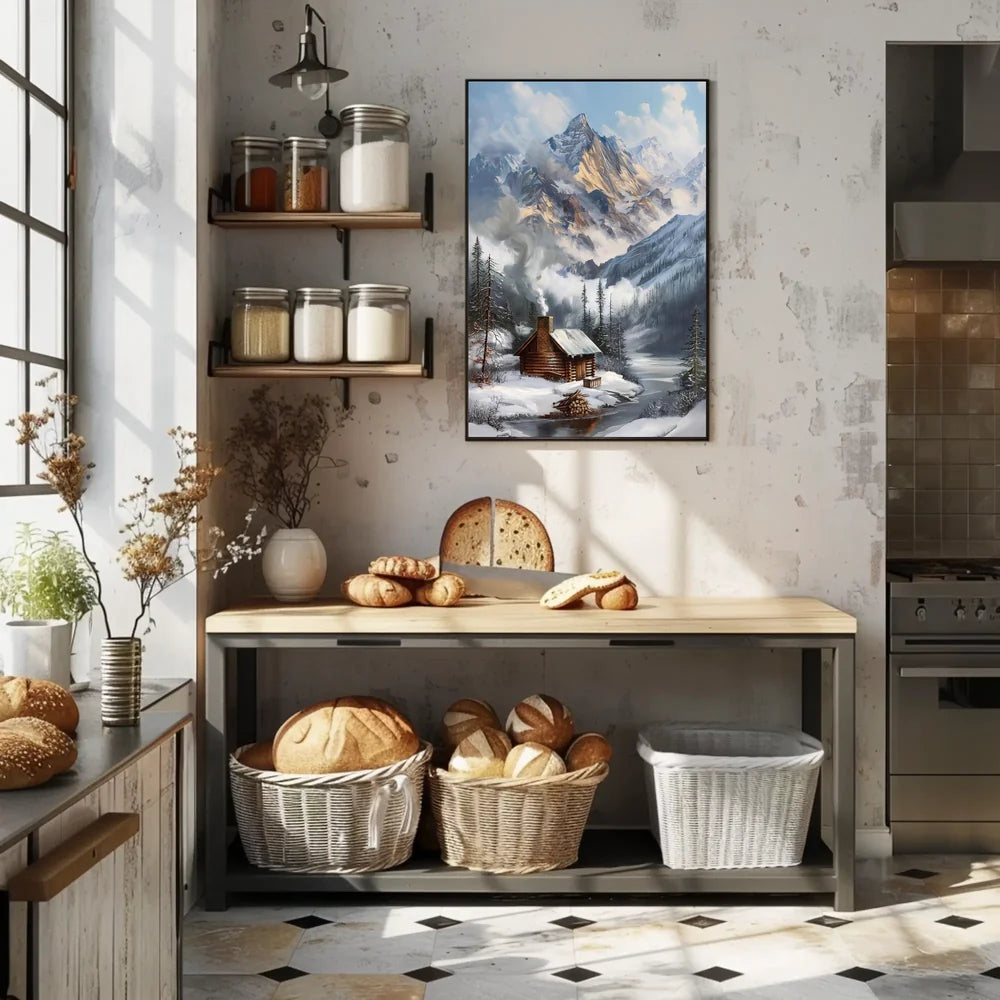 Vintage Art Deco Cityscape Poster