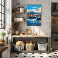 Hobart Scenic Harbor Travel Poster