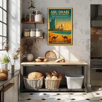 Abu Dhabi's Jewel Tradition Meets Innovation Travel Poster