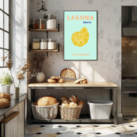 Laguna Beach Coastal Charm Travel Poster PosterGoat