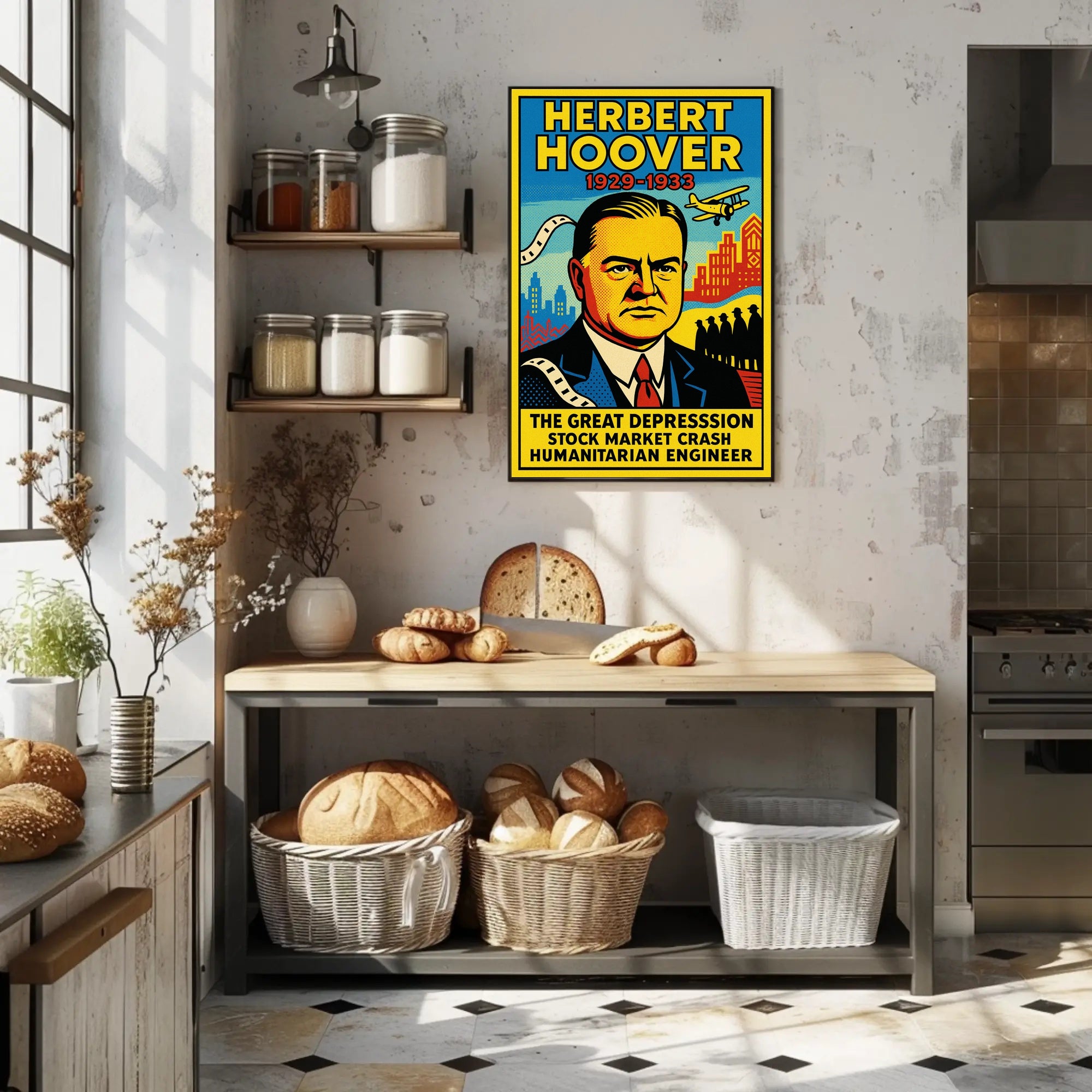 Herbert Hoover 31st President Poster PosterGoat