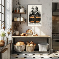 Grover Cleveland 24th President of the United States Reflections Poster