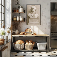 Thomas Jefferson Historical Vintage Presidential Poster