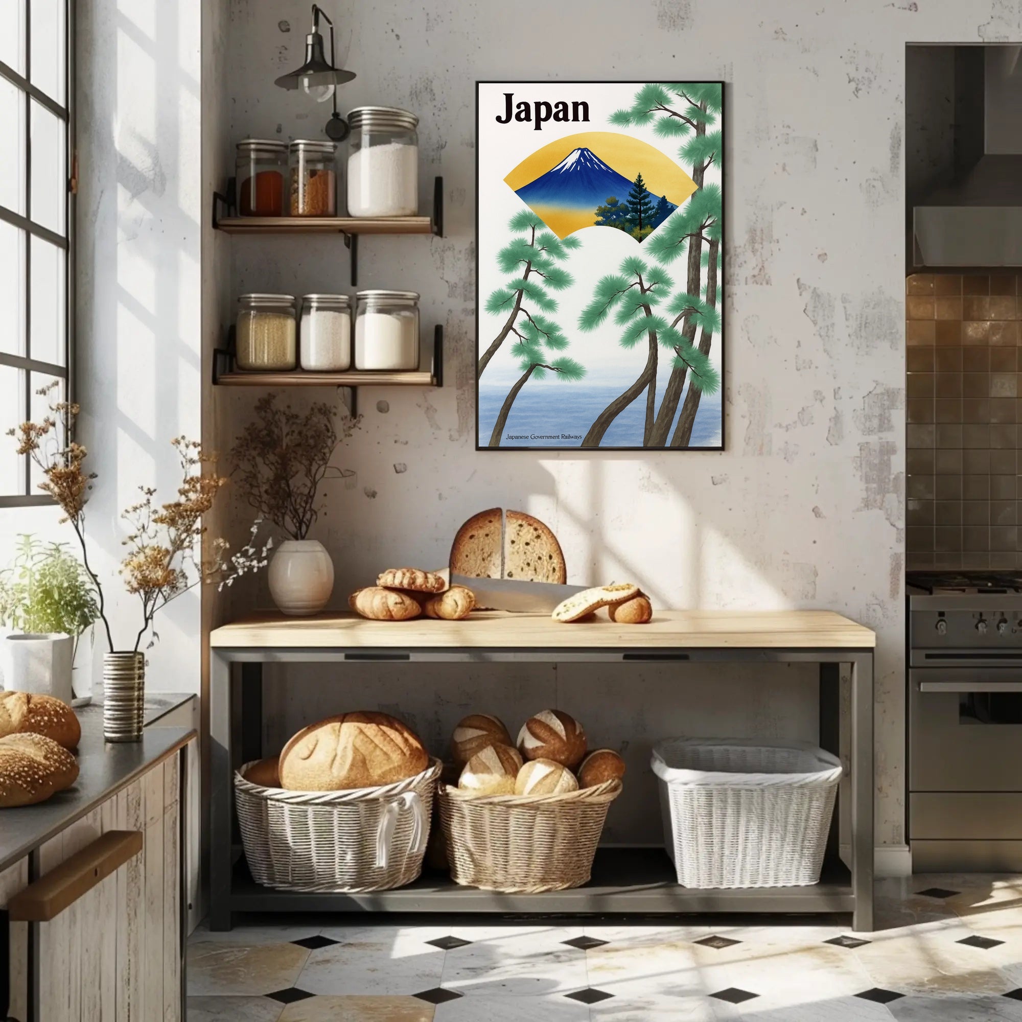 Japan Travel Poster PosterGoat