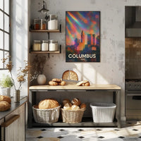 Columbus Ohio Captivating Minimalist Poster
