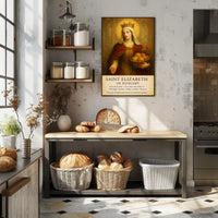 Saint Elizabeth of Hungary Poster PosterGoat