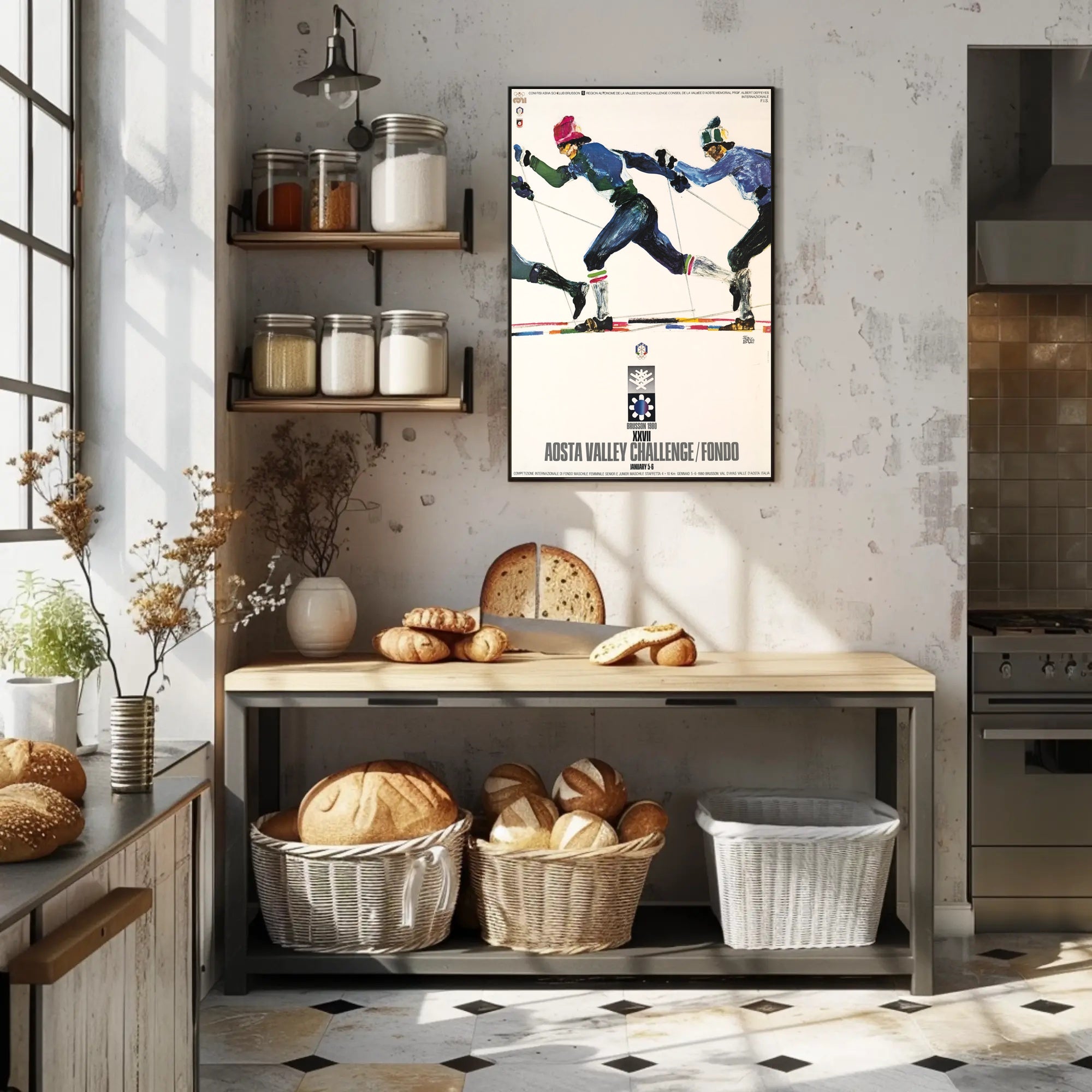 Aosta Valley Challenge 1980 Poster PosterGoat