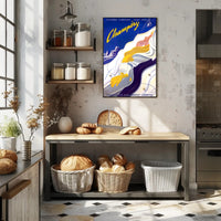 Champéry Adventure Vintage Travel Art Poster PosterGoat