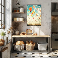 Vibrant Balloon Festival Poster