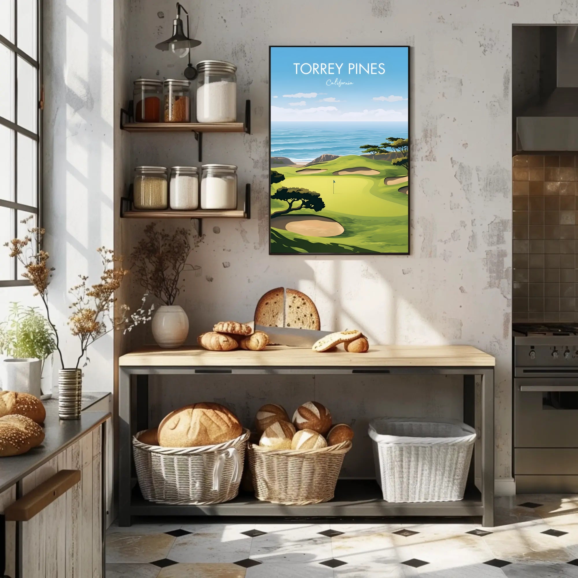 Torrey Pines Scenic View Poster