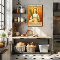Saint Agnes of Rome Poster PosterGoat