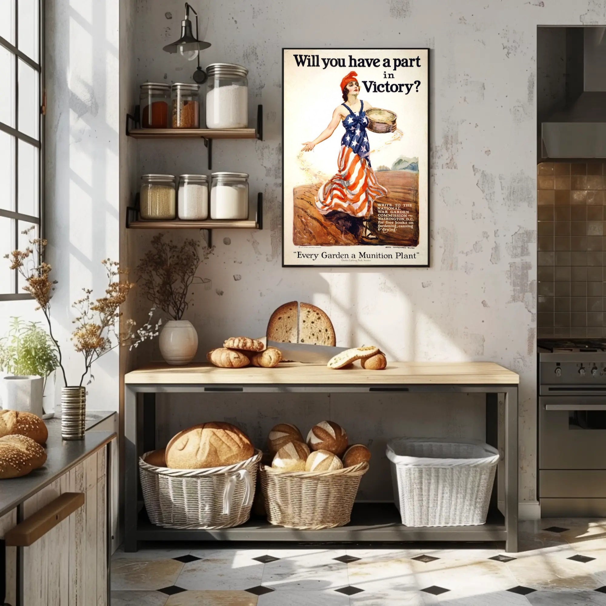 War Garden Poster PosterGoat