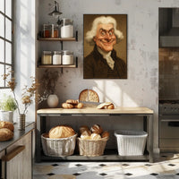 Thomas Jefferson Caricature Poster PosterGoat