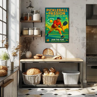 Pickleball Passion Poster