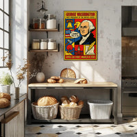 George Washington 1st President Poster PosterGoat