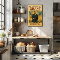 Ulysses S. Grant 18Th President Poster