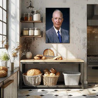 Formal Presidential Portrait – Dwight D. Eisenhower Poster