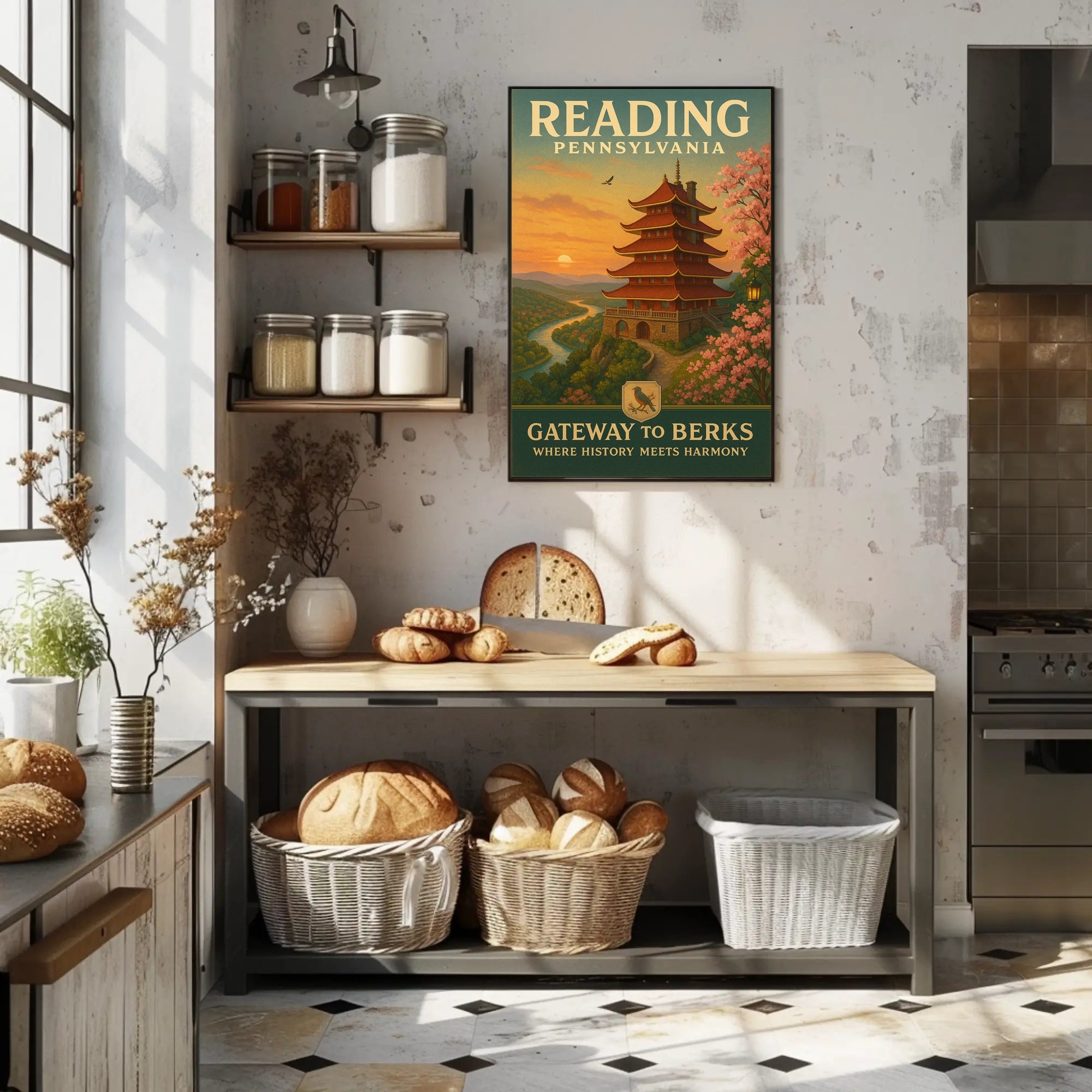 Reading, Pennsylvania: Gateway to Berks Poster