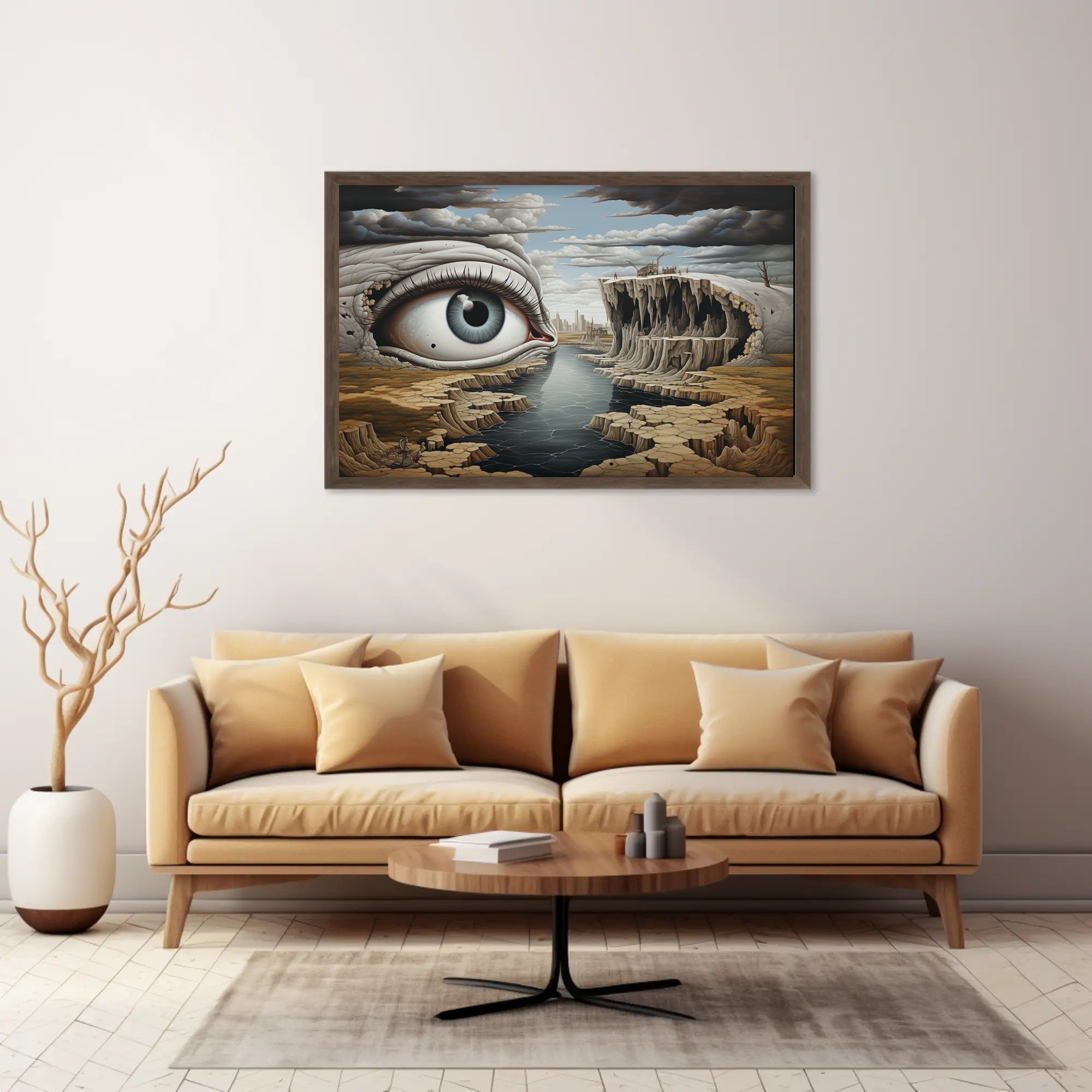 Surreal Dreamscape Art Print Wall Decor - Abstract or Artistic Poster