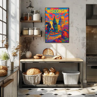 Wisconsin Vibrance Poster