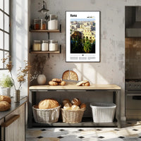 Hama Cityscape with Norias Cultural or Heritage Poster PosterGoat