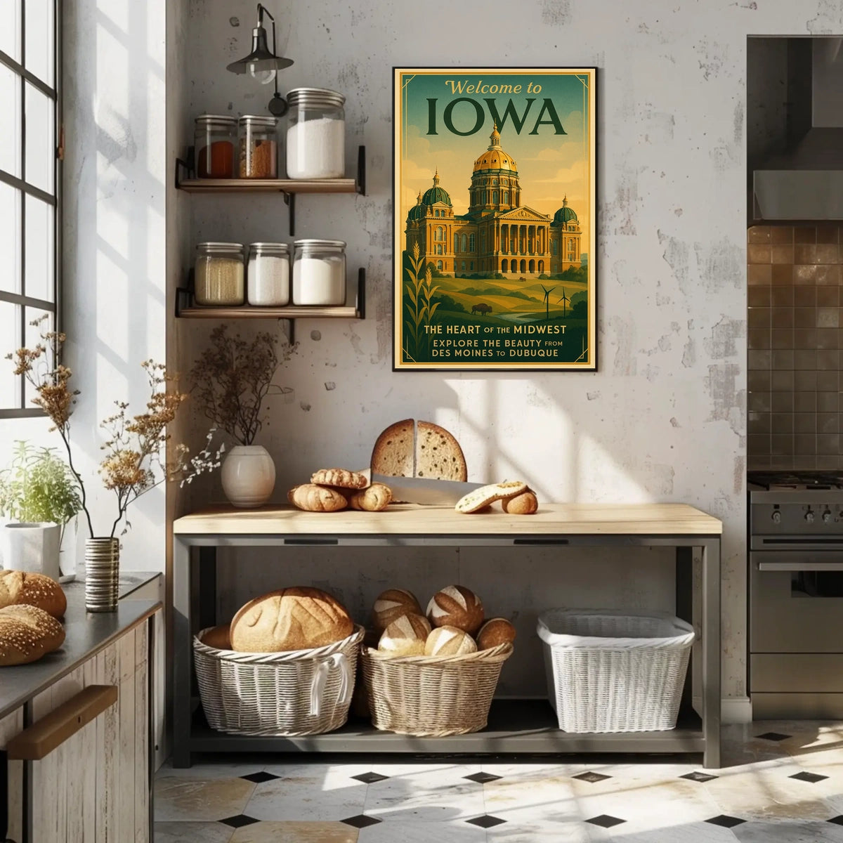Welcome to Iowa Poster