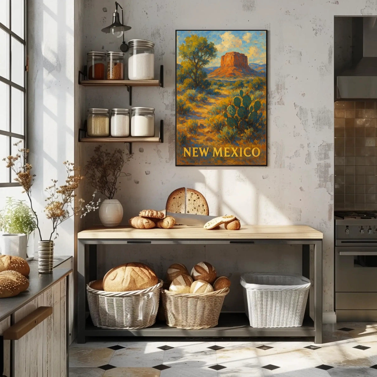 New Mexico Landscape Poster