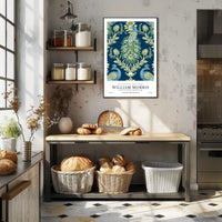 William Morris Cotton Prints Exhibition Poster