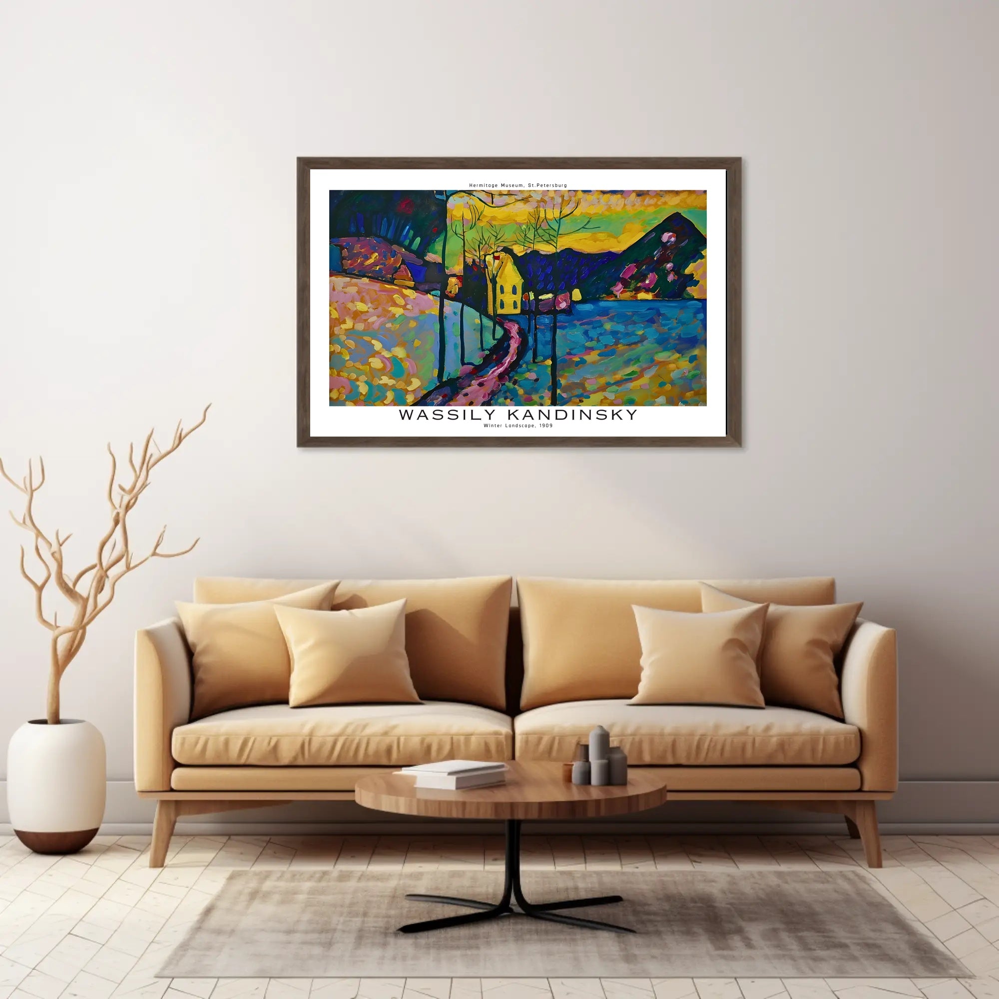 Wassily Kandinsky Winter Landscape Poster