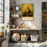 Saint Lucy of Syracuse Poster PosterGoat
