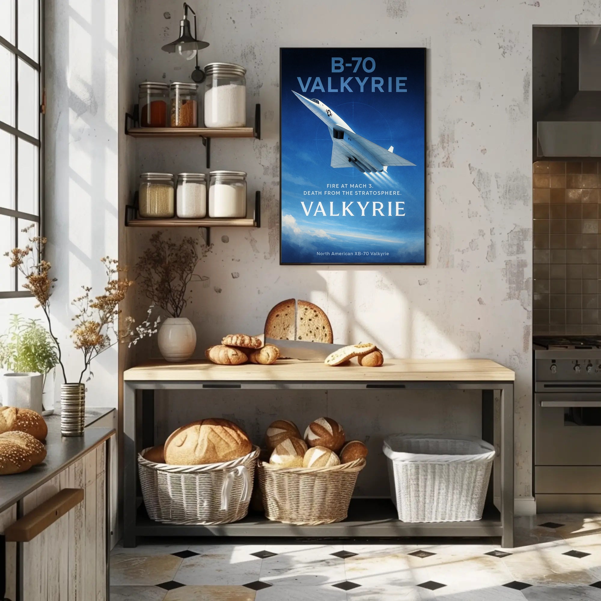 B-70 Valkyrie Poster PosterGoat