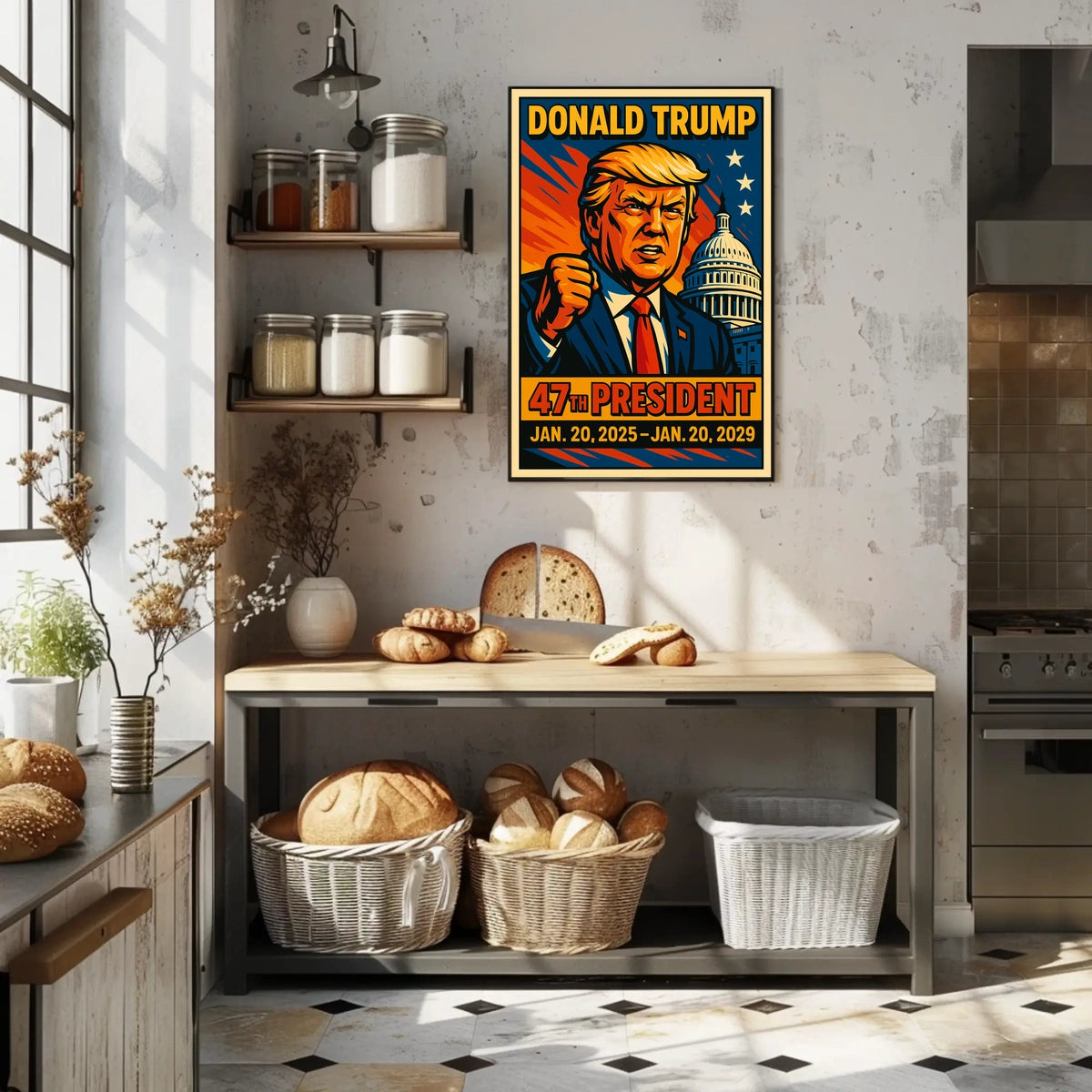 Donald Trump Guardians of Democracy Poster