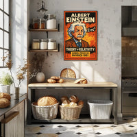 Albert Einstein Theory Of Relativity Poster