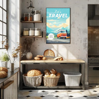 Let's Travel Poster PosterGoat