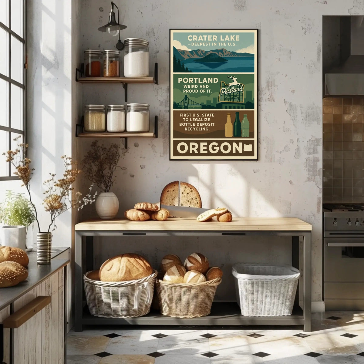 Discover Oregon Poster